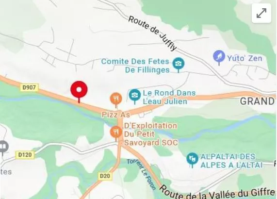 Pour venir chez nous